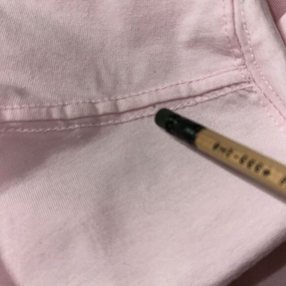 CUFFY’S L Pastel Colors Pink Blue Cape Cod Short Sleeve Relaxed Fit Cotton Tee - Picture 9 of 11